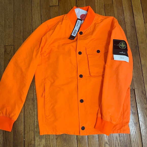 Stone Island Light weight Jacket Orange - Picture 2 of 7